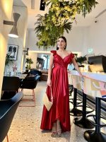 MAXI ASYMMETRICAL DRESS - Image 5
