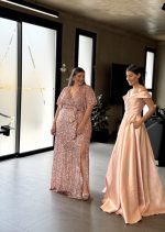 MAXI SATIN DRESS - Image 3