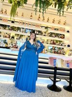 MAXI CHIFFON DRESS - Image 5