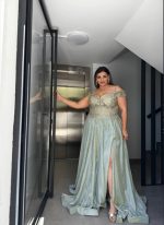 MAXI GOWN DRESS GLITTER