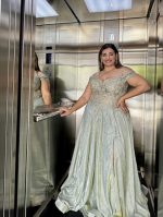MAXI GOWN DRESS GLITTER - Image 6