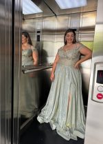 MAXI GOWN DRESS GLITTER - Image 7