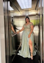 MAXI GOWN DRESS GLITTER - Image 8