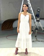 MIDI DRESS CUTWORK