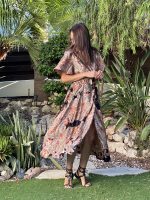 MIDI WRAP DRESS PRINTED - Image 6