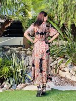 MIDI WRAP DRESS PRINTED - Image 7