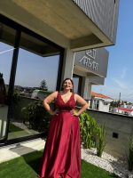 MAXI SATIN DRESS - Image 2