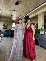 MAXI SATIN DRESS - Image 6