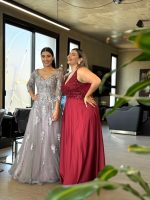 MAXI SATIN DRESS - Image 7