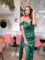 MAXI SATIN MERMAID DRESS - Image 2