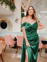 MAXI SATIN MERMAID DRESS - Image 3