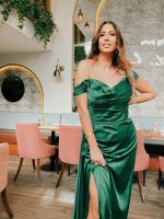 MAXI SATIN MERMAID DRESS - Image 4