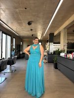 MAXI CHIFFON GOWN DRESS - Image 2