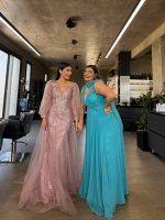 MAXI CHIFFON GOWN DRESS - Image 7