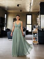 MAXI CHIFFON DRESS