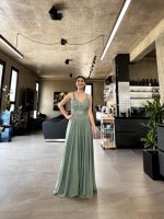 MAXI CHIFFON DRESS - Image 4