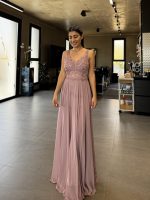 MAXI CHIFFON DRESS - Image 6