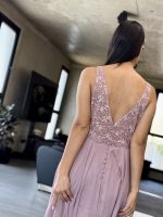 MAXI CHIFFON DRESS - Image 8