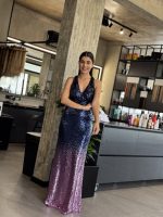 MAXI SEQUIN DRESS - Image 3