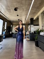 MAXI SEQUIN DRESS - Image 8