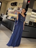 MAXI DRESS ONE SHOULDER SLEEVE - Image 8