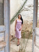 DRESS MIDI SATEN - Image 7