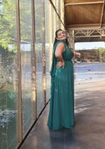 MAXI CHIFFON V NECK - Image 4