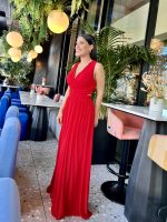 MAXI CHIFFON DRESS - Image 3