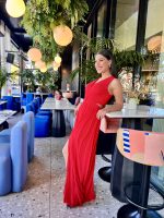MAXI CHIFFON DRESS - Image 6