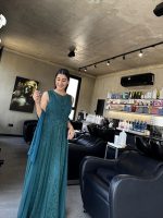 MAXI DRESS LACE AND CHIFFON - Image 4