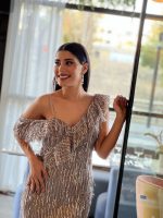 MAXI MERMAID DRESS WITH FRINGES - Image 4