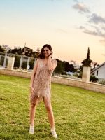 DRESS MINI SEQUIN FRINGES