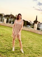 DRESS MINI SEQUIN FRINGES - Image 7