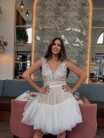 MINI TULLE DRESS SEQUIN TOP - Image 4