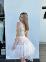 MINI TULLE DRESS SEQUIN TOP - Image 9