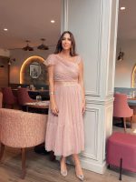 MIDI DRESS DOT TULLE
