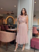 MIDI DRESS DOT TULLE - Image 4