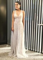 MAXI DRESS EMBOSSED TULLE - Image 2