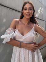 MIDI DRESS SPOT TULLE - Image 8