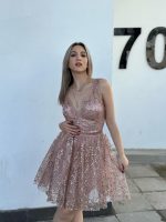 MINI SEQUIN DRESS - Image 4