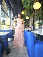 MAXI DRESS TIERED TULLE