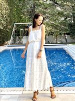 SKIRT MAXI CUTWORK - Image 5