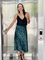 MIDI SKIRT A LINE