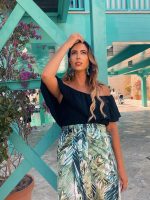 MIDI SKIRT RUCHED FRONT - Image 10