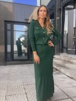 MAXI A LINE SKIRT KNITTED - Image 6