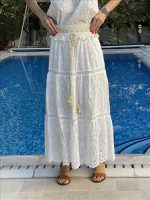 SKIRT MAXI CUTWORK - Image 2