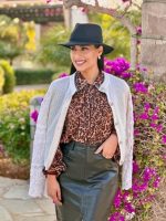 MIDI SKIRT ECO LEATHER - Image 4