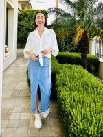 MAXI  SKIRT JEAN PENCIL - Image 3