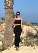 LONG SKIRT 3D EMBROIDERY