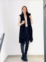 VEST FAUX FUR LONG